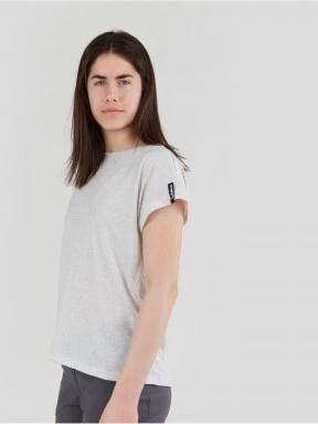 Fundango Rush T-shirt női rövid ujjú sport póló fehér színben 1