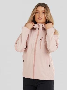 Fundango Piora Waterproof Jacket női esőkabát rózsaszín színben 1