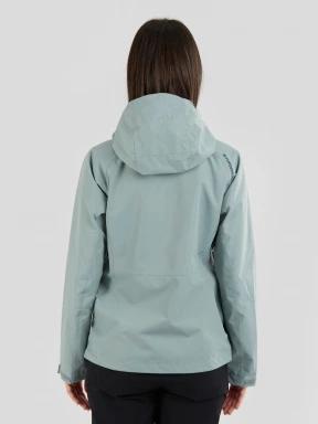 Fundango Piora Waterproof Jacket női esőkabát zöld színben 3