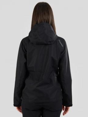 Fundango Piora Waterproof Jacket női esőkabát fekete színben 3