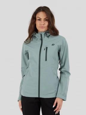 Fundango Piora Waterproof Jacket női esőkabát zöld színben 1