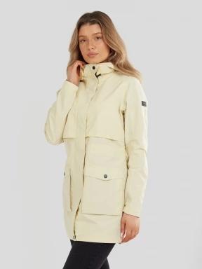 Fundango Zhuri Waterproof Jacket női esőkabát sárga színben 1