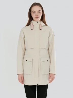 Fundango Zhuri Waterproof Jacket női esőkabát homok színben 1