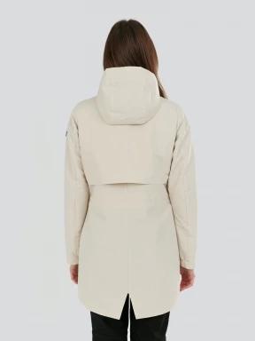 Fundango Zhuri Waterproof Jacket női esőkabát homok színben 3
