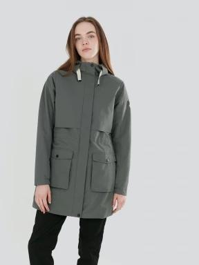 Fundango Zhuri Waterproof Jacket női esőkabát zöld színben 1
