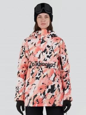 Fundango Birch ECO Logo Anorak női síkabát rózsaszín színben 1