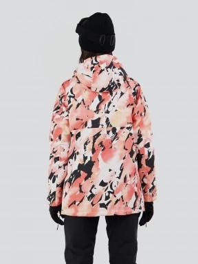 Fundango Birch ECO Logo Anorak női síkabát rózsaszín színben 3