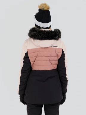 Fundango Salina Padded Jacket női síkabát rózsaszín színben 3