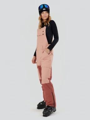 Fundango Sakura ECO Bib Pants női sínadrág rózsaszín színben 3