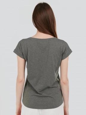 Fundango Amira T-shirt női rövid ujjú póló oliva színben 3