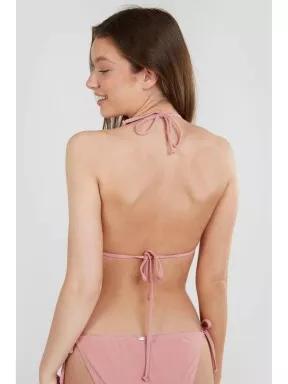 Fundango Innisfil Triangle Top női bikini felső rózsaszín színben 3