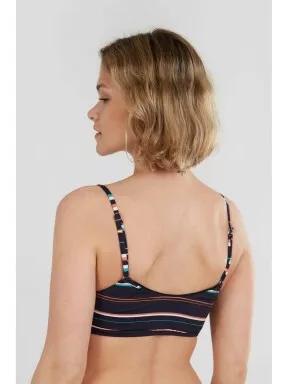 Fundango Moana Classic Top női bikini felső multikolor színben 3