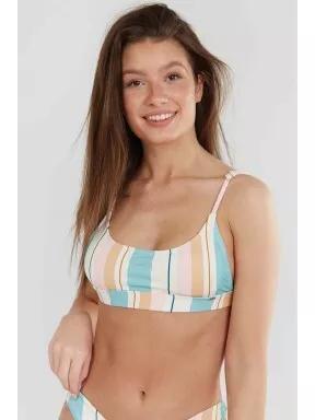 Fundango Moana Bralette Top női bikini felső multikolor színben 1