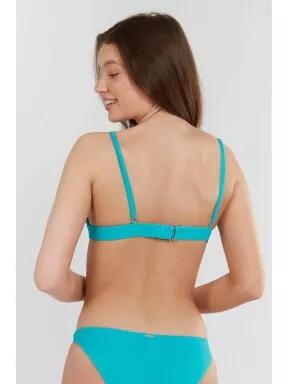 Fundango Moana Bralette Top női bikini felső zöld színben 3