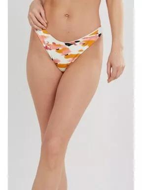 Fundango Madison High Cut Bottoms női bikini alsó multikolor színben 1