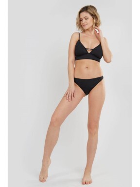 Fundango Moana Classic Bottoms női bikini alsó fekete színben 3