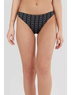 Fundango Moana Classic Bottoms női bikini alsó fekete színben 1