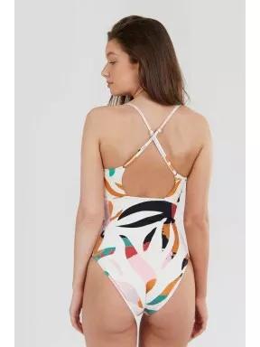 Fundango Lorida Classic Suit női fürdőruha fehér színben 3