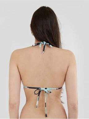 Fundango Innisfil Triangle Top női bikini felső sötétkék színben 3
