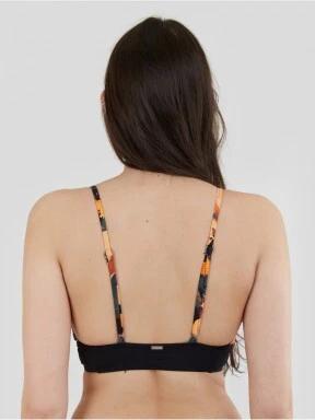 Fundango Sahara V-neck Cami Top női bikini felső multikolor színben 3