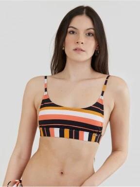 Fundango Moana Bralette Top női bikini felső fekete színben 1