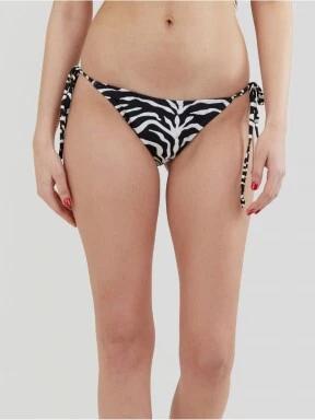 Fundango Innisfil Tie-side Bottoms női bikini alsó fekete színben 1