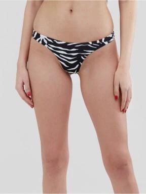 Fundango Madison High Cut Bottoms női bikini alsó fekete színben 1