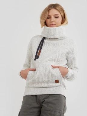 Fundango Aliz Pullover női pulóver homok színben 1