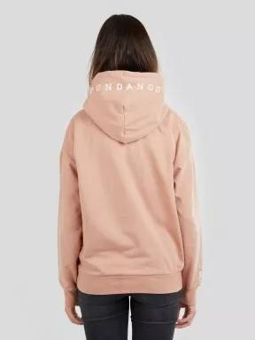Fundango Haley Hooded Sweatshirt női kapucnis pulóver rózsaszín színben 3
