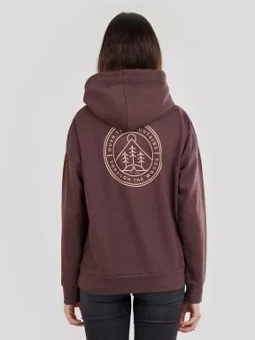 Fundango Haley Hooded Sweatshirt női kapucnis pulóver lila színben 3