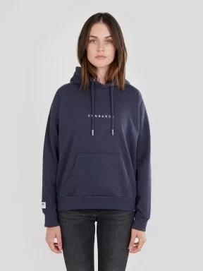 Fundango Haley Hooded Sweatshirt női kapucnis pulóver kék színben 1