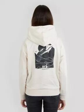 Fundango Haley Hooded Sweatshirt női kapucnis pulóver fehér színben 3