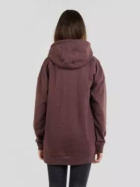 Fundango Ginger Hooded Sweatshirt női kapucnis pulóver lila színben 3