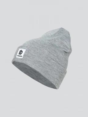 Fundango Kingdom Beanie kötött sapka szürke színben 1
