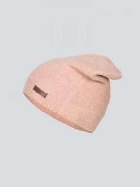 Fundango Nara Beanie női kötött sapka rózsaszín színben 1