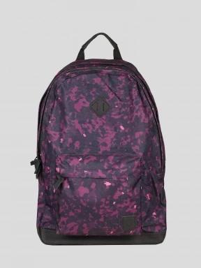 Fundango Plain Backpack női városi hátizsák lila színben 1