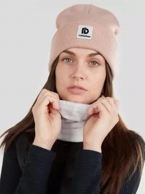 Fundango Kingdom Beanie női kötött sapka rózsaszín színben 3