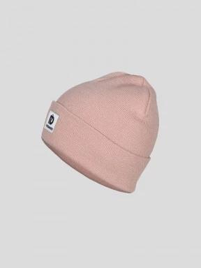 Fundango Kingdom Beanie női kötött sapka rózsaszín színben 1