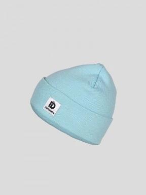 Fundango Nahu Beanie kötött sapka világoskék színben 1