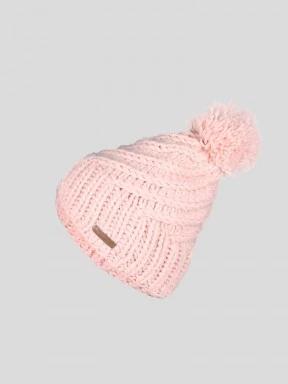 Fundango GLEN Beanie női kötött sapka rózsaszín színben 1