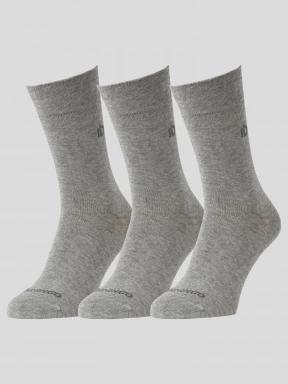 Fundango BASIC 3 PACK zokni szürke színben 1