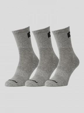 Fundango SPORT 3 PACK sportzokni szürke színben 1