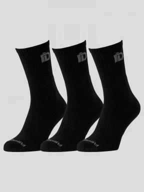 Fundango SPORT 3 PACK sportzokni fekete színben 1