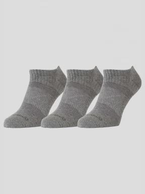Fundango NOSHOW SPORT 3 PACK zokni szürke színben 1