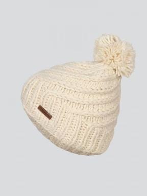 Fundango Glen Beanie női bojtos sapka fehér színben 1
