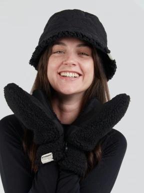 Fundango Teddy Gloves női kesztyű fekete színben 3