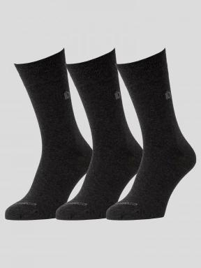 Fundango Basic 3 Pack Socks zokni szürke színben 1