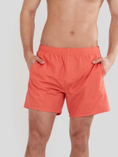 Fundango Bono Print Boardshort férfi boardshort piros színben 2
