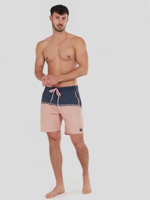 Fundango Morris Boardshorts férfi boardshort sötétkék színben 4