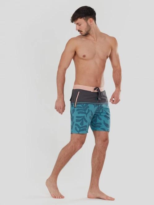 Fundango Morris Boardshorts férfi boardshort zöld színben 4